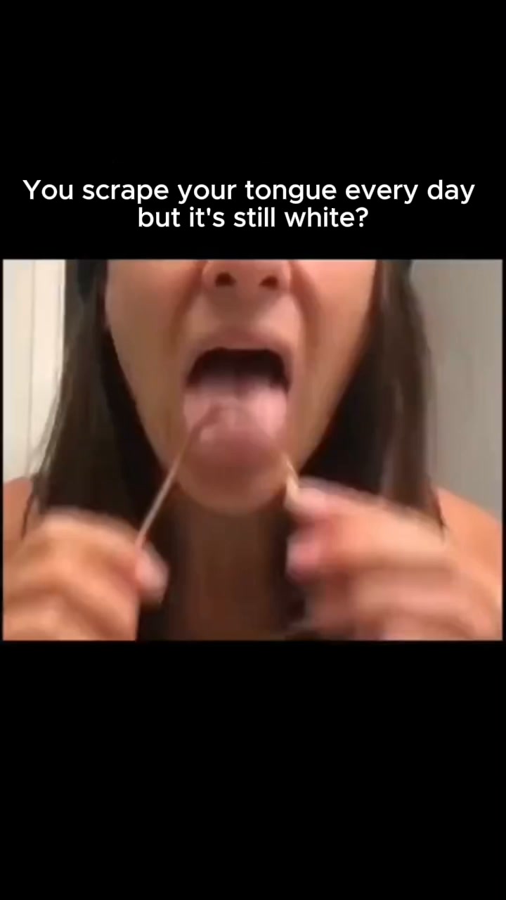 The 60 second tongue routine
