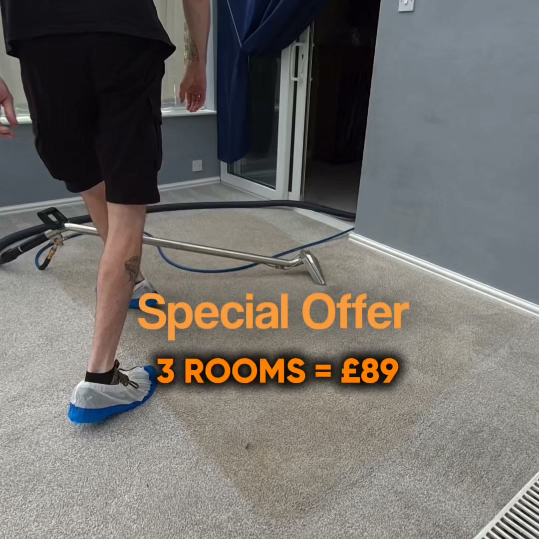 3 Rooms – Now Only £89 | September Special!