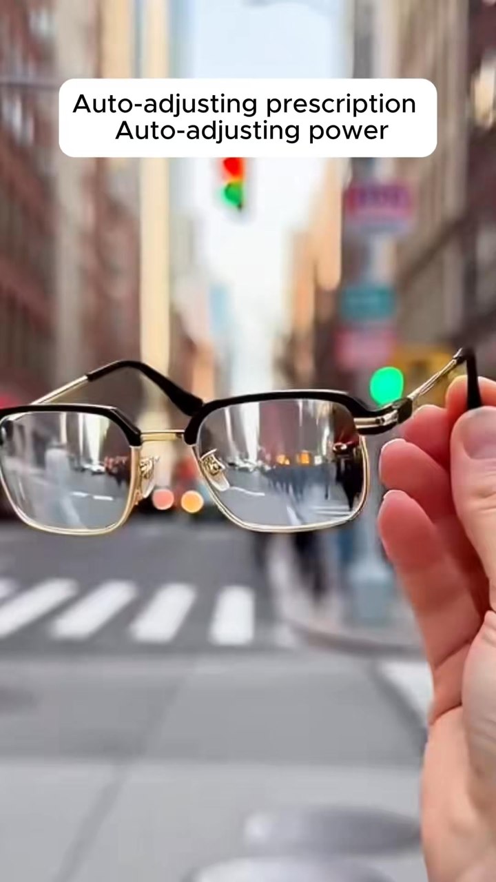 Frameless Smart Zoom Reading Glasses for Men & Women
