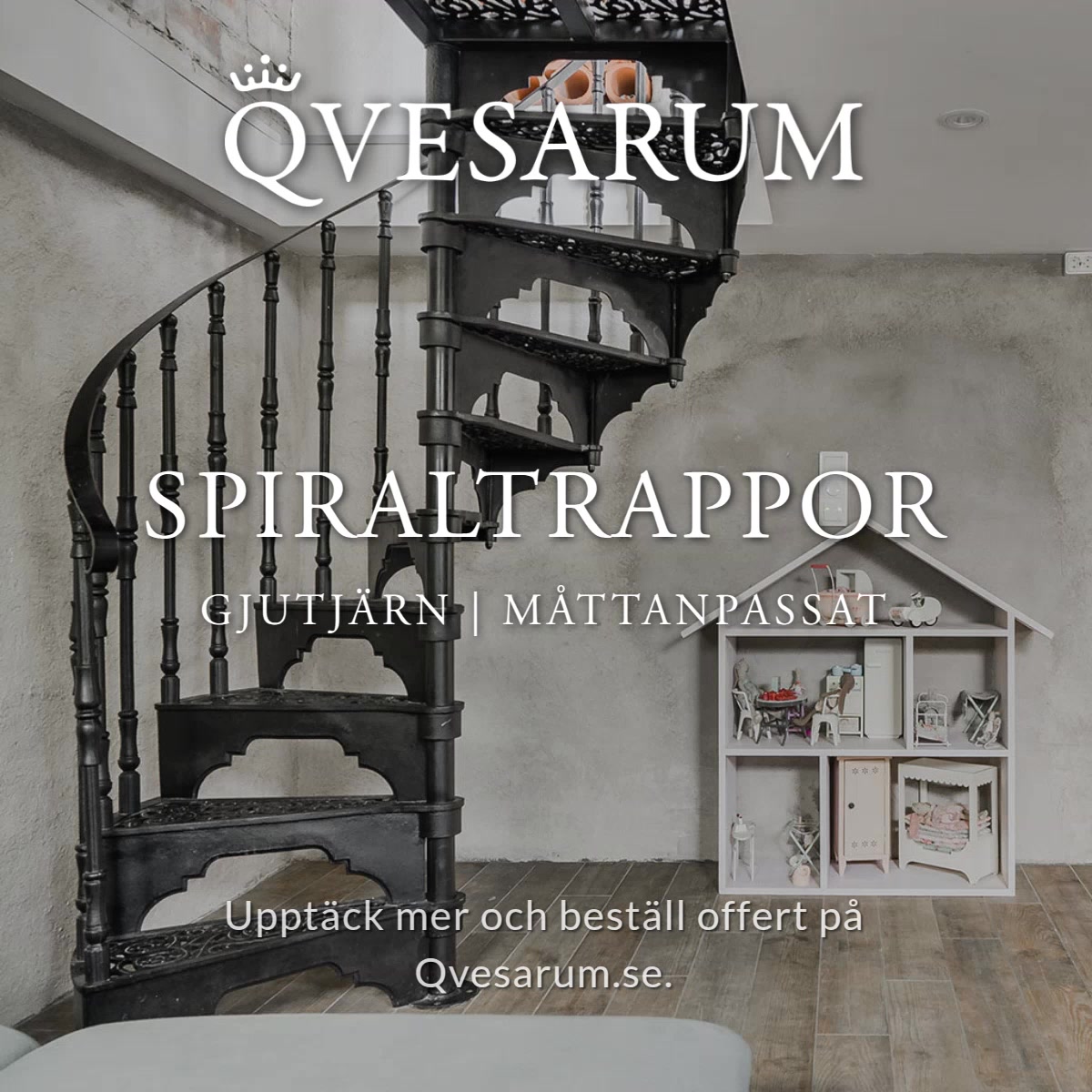 Spiraltrappor i gjutjärn