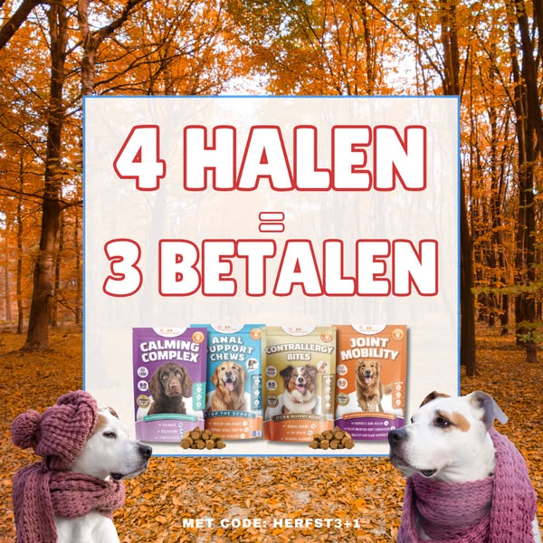 4 Halen = 3 Betalen!