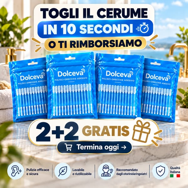 Cattura il cerume invece di spingerlo