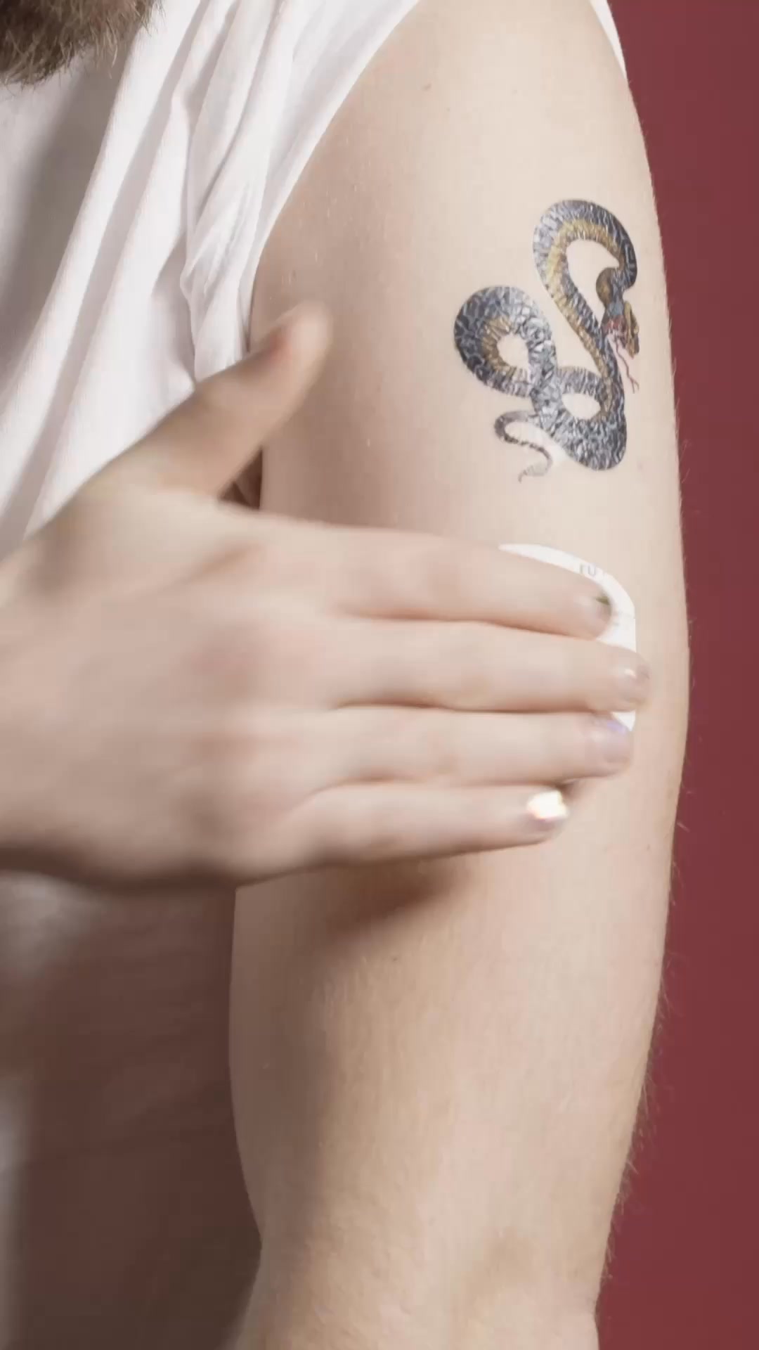 Midlertidige tatoveringer til virksomheder