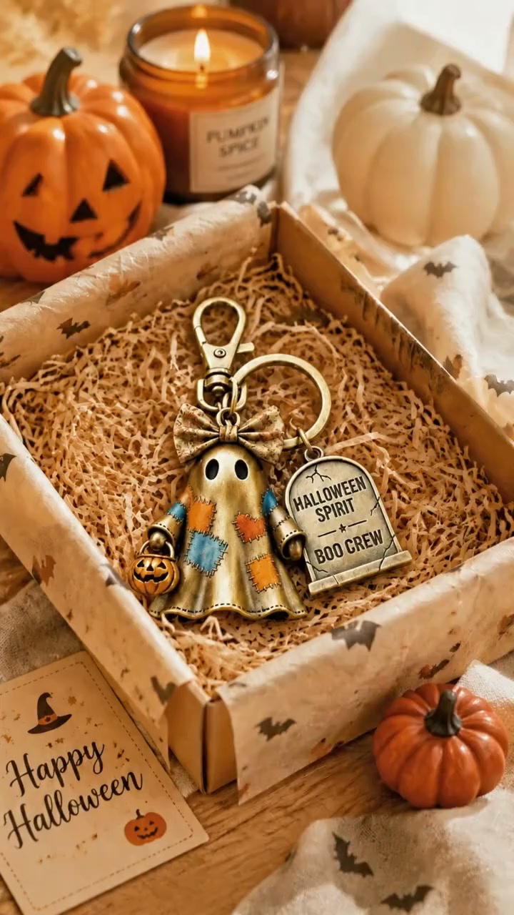 A Tiny Ghost That Brings Halloween Magic!