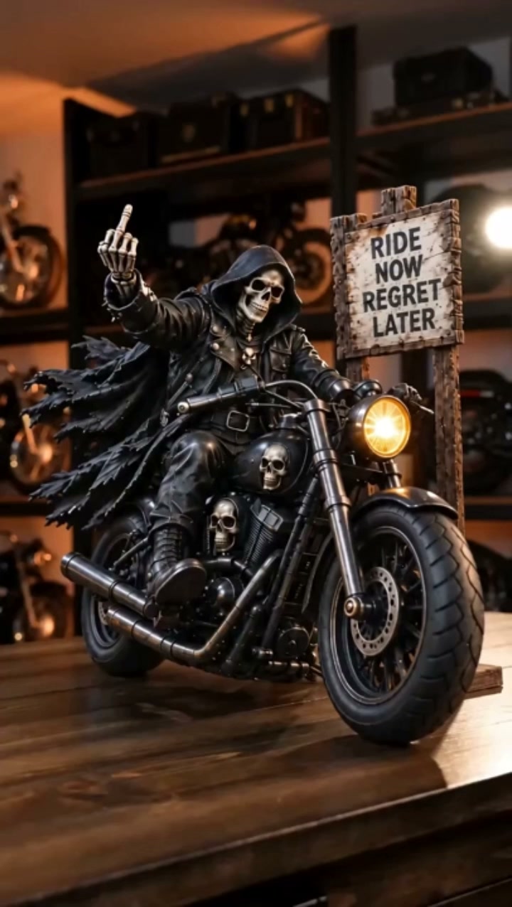 Bad to the Bone – 6 Dark Humor Skeleton Collectibles for Men, Man Cave Decor & Unique Gifts