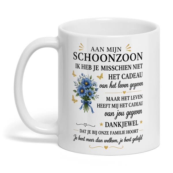 Aan Mijn Schoonzoon – Een Cadeau Uit Het Hart