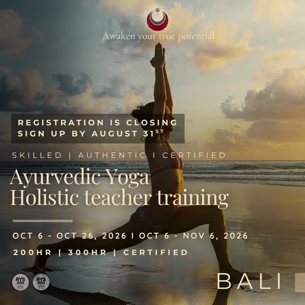 200 & 300hr YTT in Bali