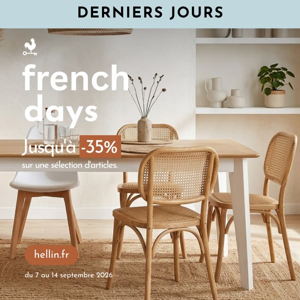 35% sur une sélection d'article