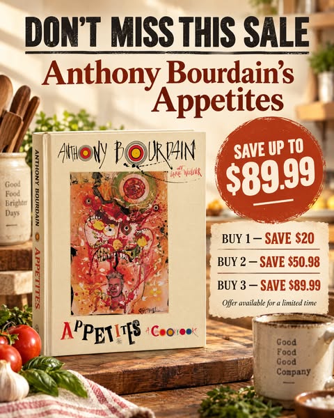 I’m Not Missing This Bourdain Sale