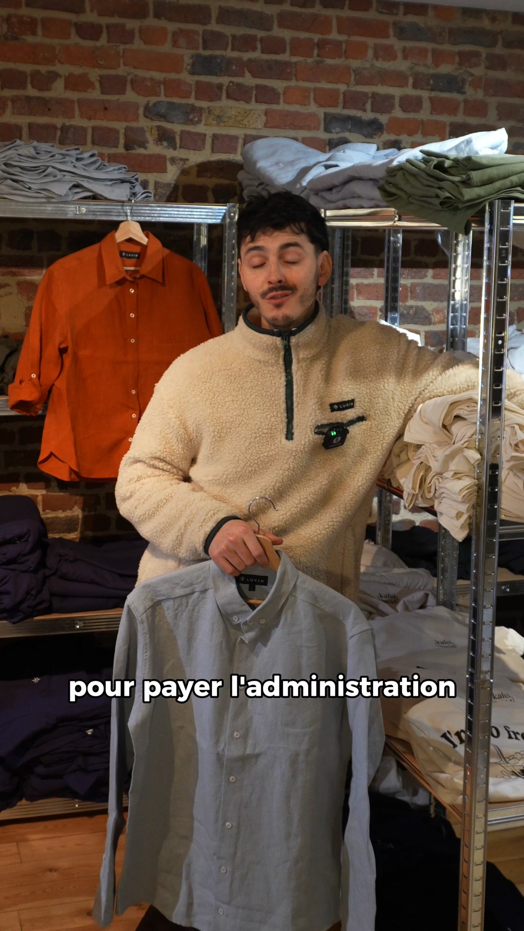 Chemises en lin bio bruxelloises
