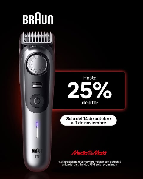 ¡Braun con descuentos!