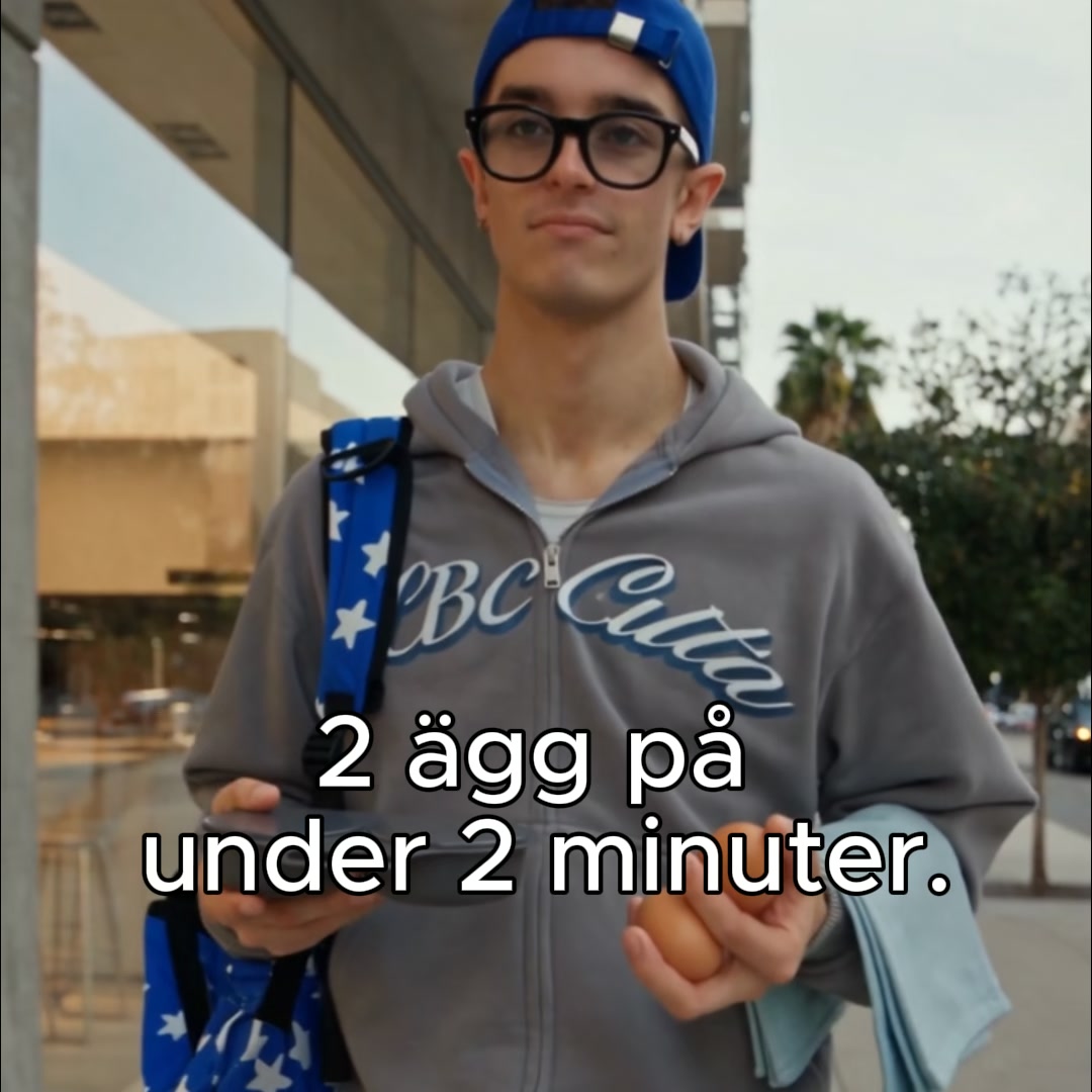 Perfekta ägg på 2 minuter
