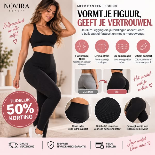 Strakkere benen. Gladdere look. Meer zelfvertrouwen.