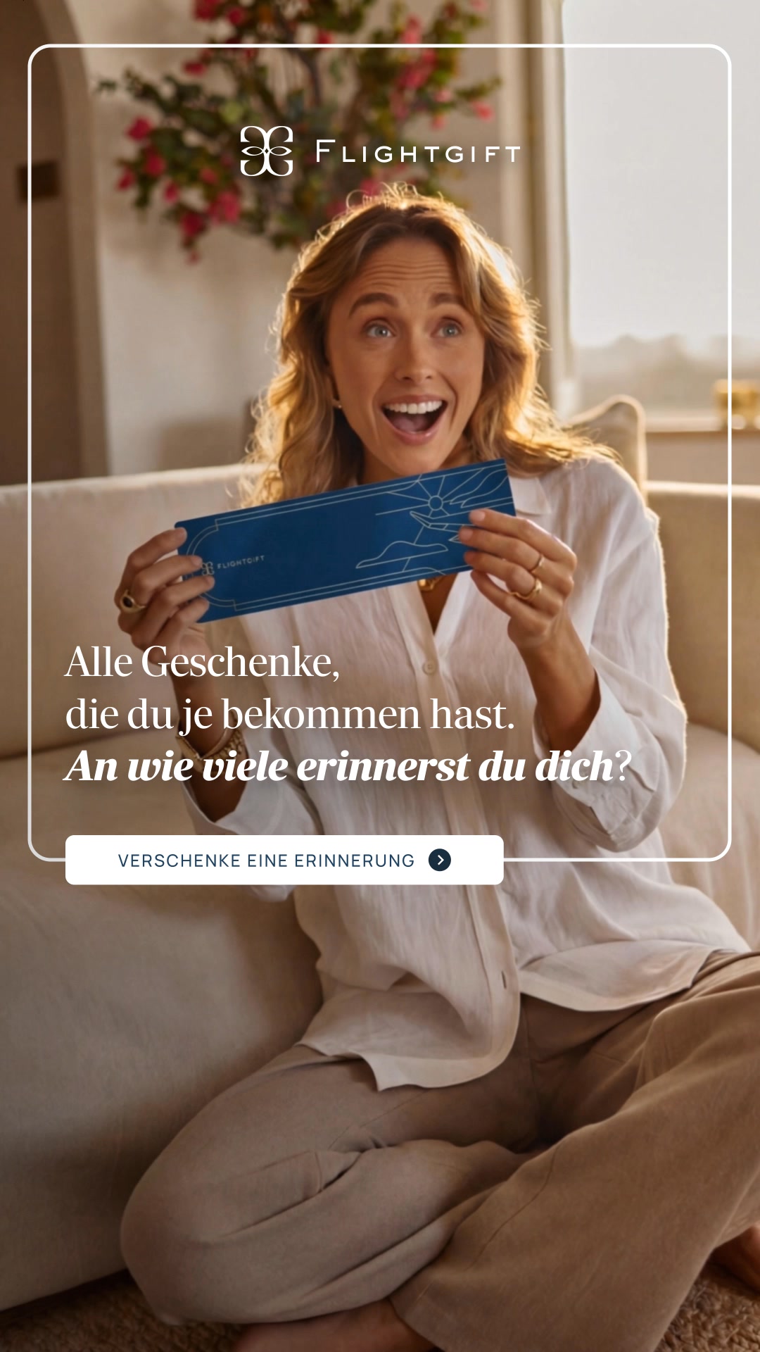 Der Fluggutschein für jeden Anlass