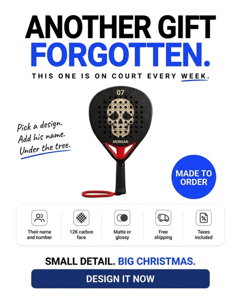 A gift for his next match