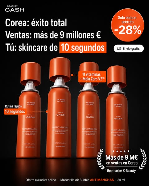 Best-seller en Corea, ahora en España