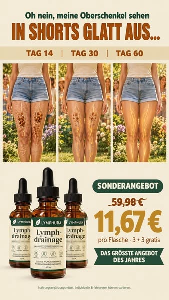 Geben Sie nicht Ihrem Lebensstil die Schuld – bringen Sie zuerst Ihr Lymphsystem wieder in Schwung.