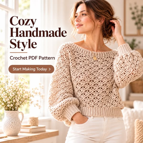Crochet a Sweater You’ll Actually Wear