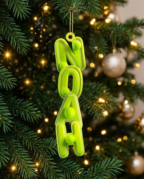 The decoration everyone asks about Personalise Your Ornament