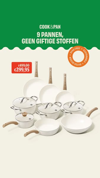 Kook gezond, stijlvol en PFAS-vrij