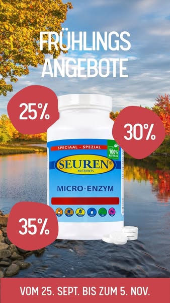 Kostenloser Versand bei Seuren Nutrients!