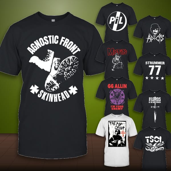 Punk Rock | Custom prints store | T-shirts, mugs, face masks, posters