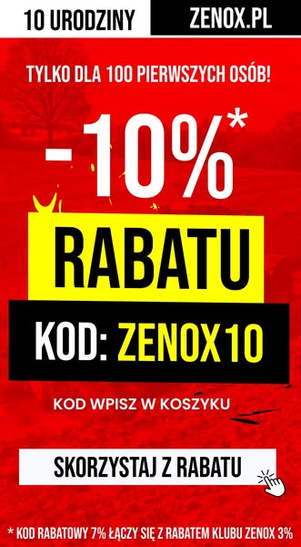10% z kodem ZENOX10