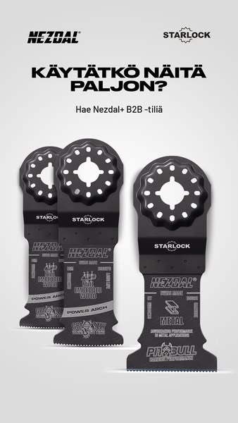 Nezdal®+ B2B | Sahanterät