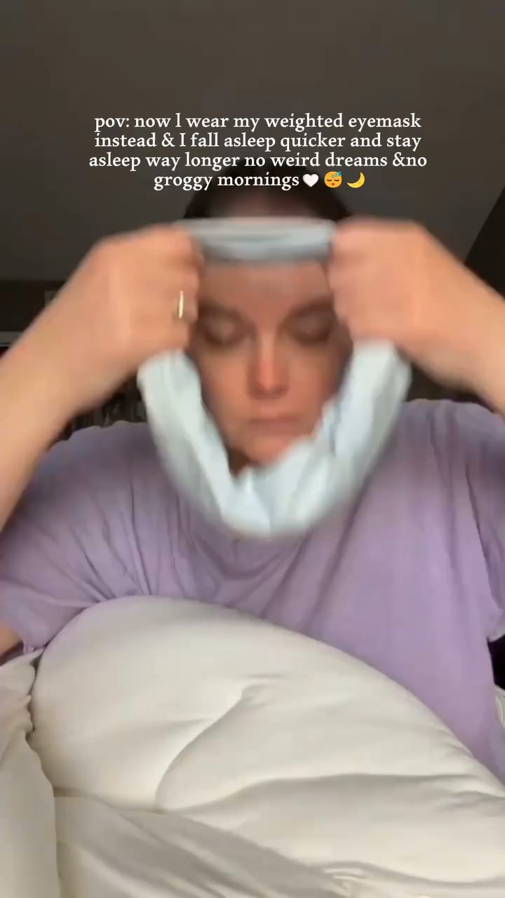 Weighted Micro-Pressure Deep Sleep Eye Mask