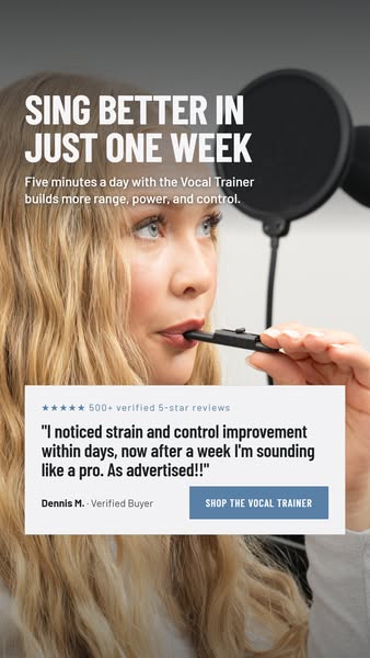 Sing Better In Just One Week