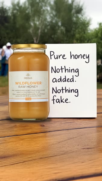 Pure nature's miracle created by the bees.