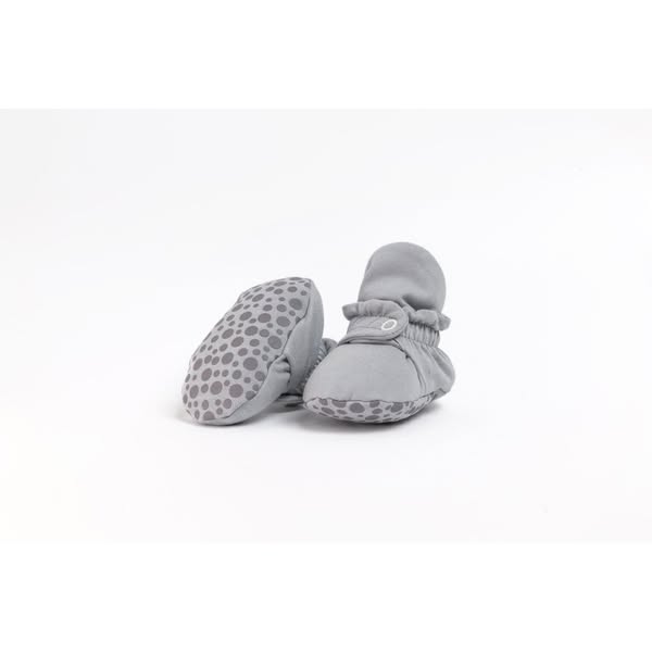 Zás Trás Baby Booties Fresh Collection, Silver Macaron