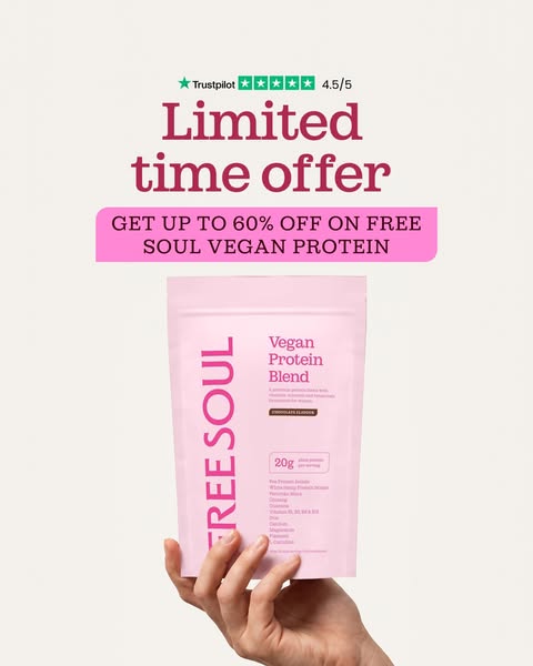 Free Soul Vegan Protein: level up your protein