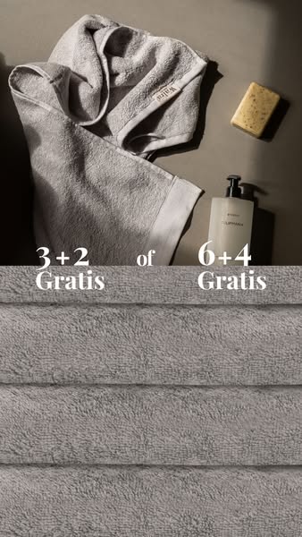 3 + 2 Gratis handdoeken