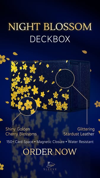 Limited Drop Night Blossom Deck Box