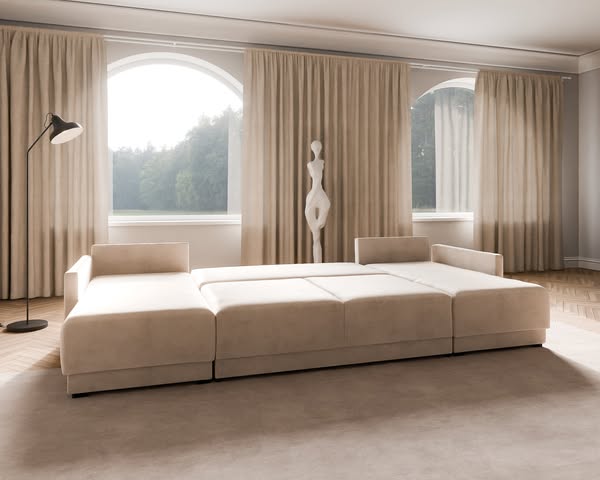 Luxury U-Shape Sofa Beds