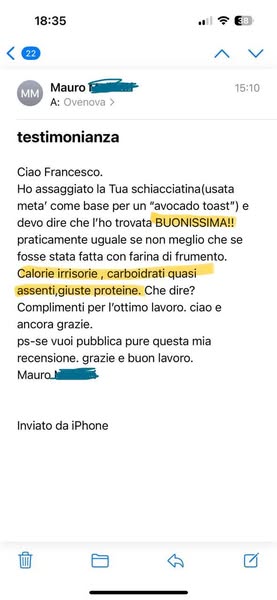 15% sul primo ordine >