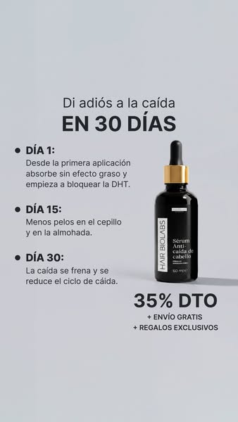 Reduce la caída al 35% DTO
