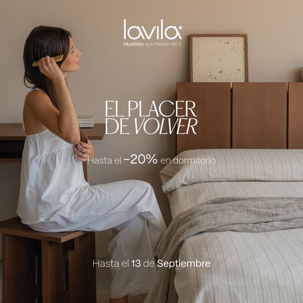El placer de volver · hasta −20%