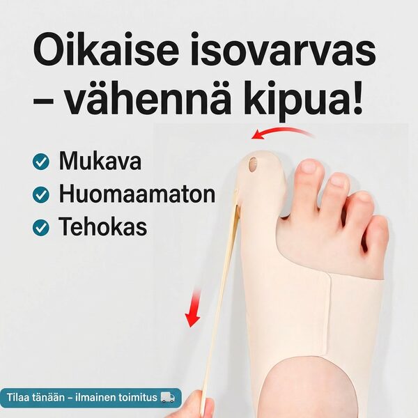 Oletko kyllästynyt epämukaviin kenkiin ja jalkatukiin, jotka eivät toimi?
