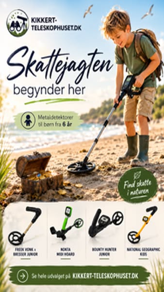 Metaldetektor til børn