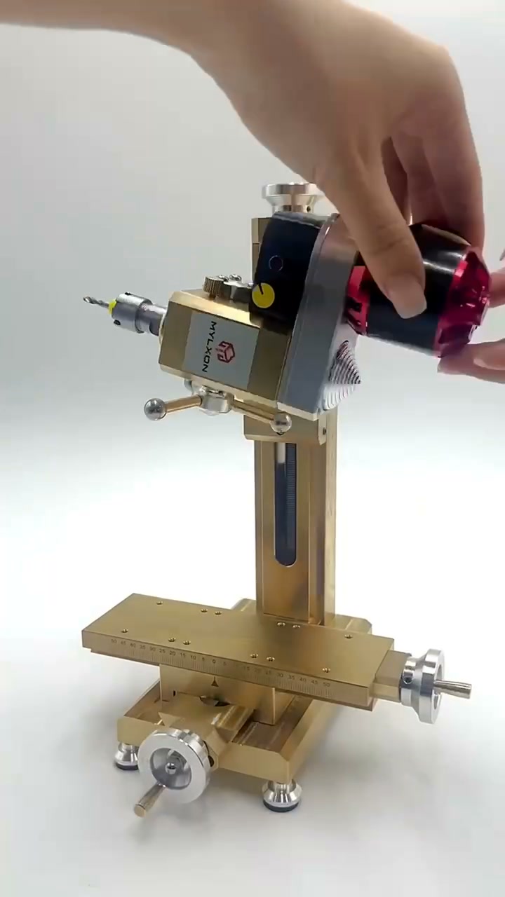 Mini Precision Drill & Milling Machine｜Multi-Angle, 12,000 RPM