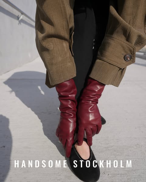Schwedische Designerhandschuhe