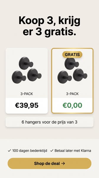 Koop er 3, krijg er 3 gratis van ons!