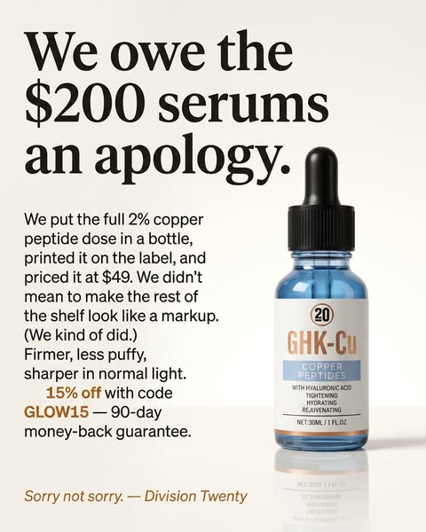 2% Copper Peptide Serum