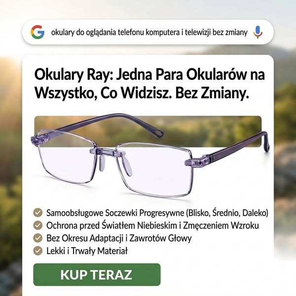Ponad 34 000 Polaków pożegnało problem ciągłego zmieniania okularów