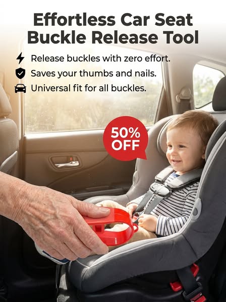 Car Seat Buckle Release Tool