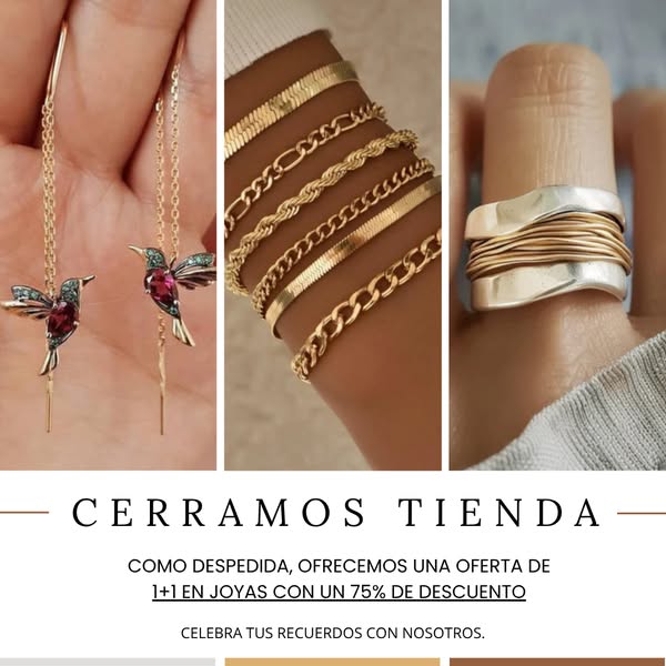 ¡La liquidación termina hoy!