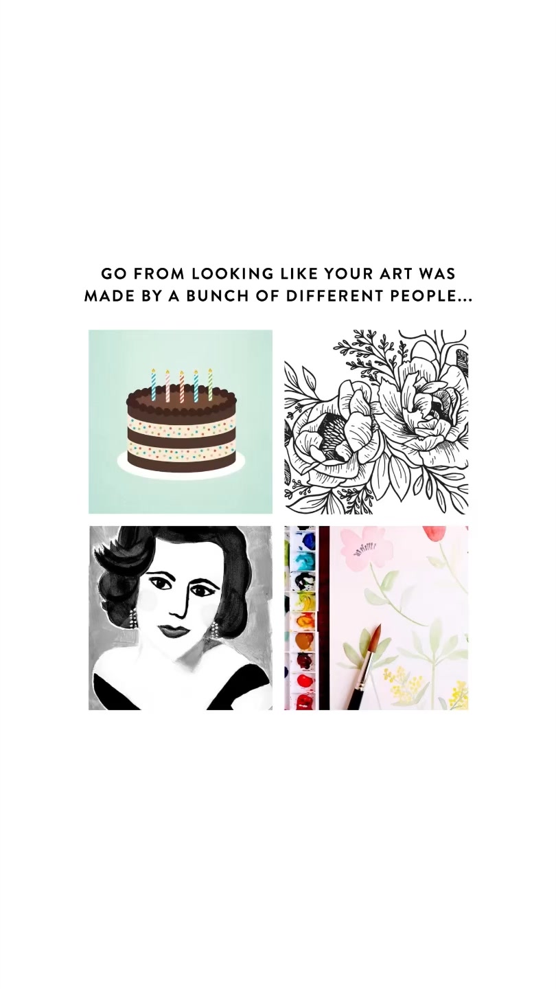 Make the art only YOU can make
