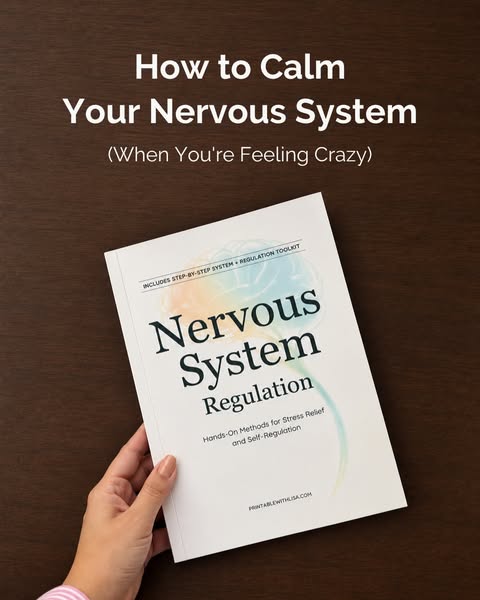 How to calm your nervous system when you are feeling crazy 50+ tools at 90% off today.